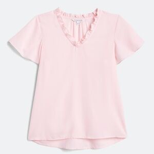 41 Hawthorne Darcy Ruffle Sleeve Blouse | M